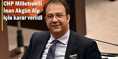 İnan Akgün Alp için karar verildi