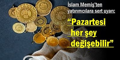 İslam Memiş’ten yatırımcılara sert uyarı
