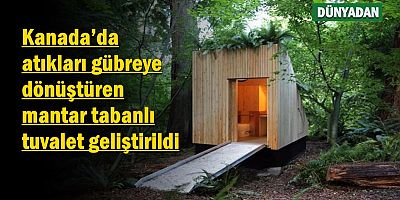 Kanada'da mantar tabanlı tuvalet geliştirildi