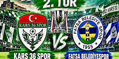 Kars 36 Spor Kupada Fatsa Belediyespor’u Ağırlayacak