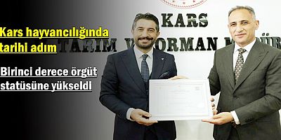 Kars hayvancılığında tarihi adım