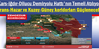 Kars-Iğdır-Dilucu Demiryolu Hattı'nın Temeli  Atılıyor