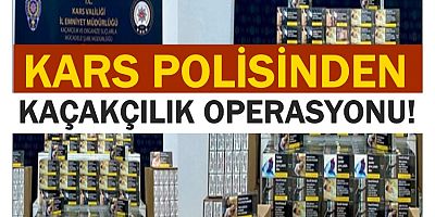 KARS POLİSİNDEN OPERASYON
