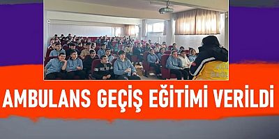 Kars'ta ambulans geçişlerine yönelik eğitim verildi