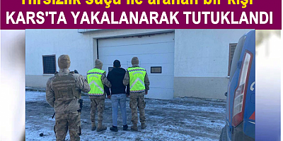 Kars'ta aranan şüpheli tutuklandı