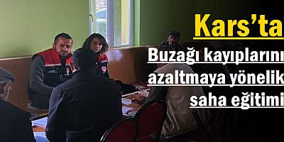 Kars’ta buzağı kayıplarını azaltmaya yönelik saha eğitimi