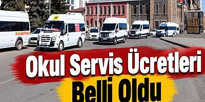 Kars'ta Okul Servis Ücretleri Belli Oldu