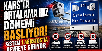 Kars'ta Ortalama Hız Dönemi Başlıyor