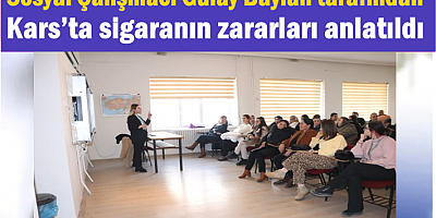 Kars’ta Sigaranın Zararları Anlatıldı