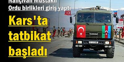 Kars'ta tatbikat başladı