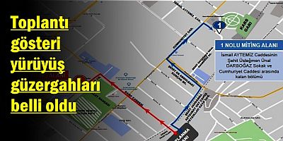 Kars’ta toplantı ve gösteri yürüyüş güzergahları belli oldu