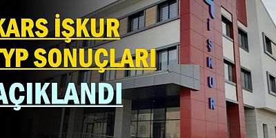 Kars, TYP Sonuçları Açıklandı