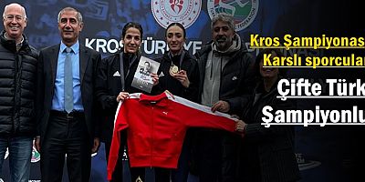 Karslı sporculardan çifte Türkiye Şampiyonluğu