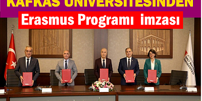 KAÜ'den Erasmus Programı imzası