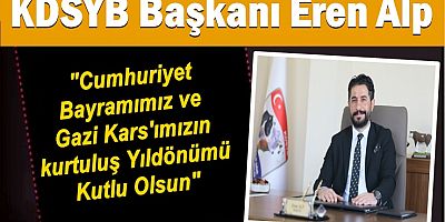 KDSYB Başkanı Eren Alp'in Mesajı