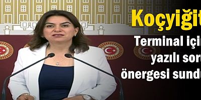 Koçyiğit, Terminal için yazılı soru önergesi sundu
