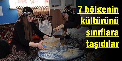 Liselilerden Türkiye turu: 7 bölgenin kültürünü sınıflara taşıdılar