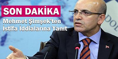 Mehmet Şimşek'ten İstifa İddialarına Yanıt