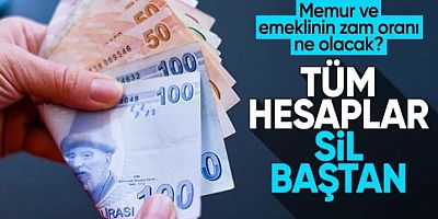 Memur ve Emeklinin Ocak Ayında Alacağı Zam Oranı Ne Olacak?