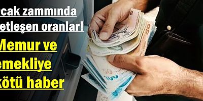 Memur ve emekliye kötü haber!