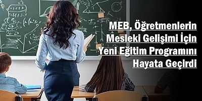 Mesleki Gelişimi İçin Yeni Eğitim Programı