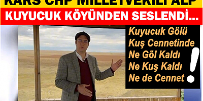 MİLLETVEKİLİ ALP, KUYUCUK KÖYÜNDEN SESLENDİ