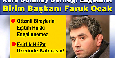 Otizmli Bireylerin Eğitim Hakkı Engellenemez