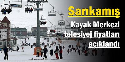 Sarıkamış Kayak Merkezi telesiyej fiyatları açıklandı