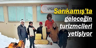 Sarıkamış’ta geleceğin turizmcileri yetişiyor