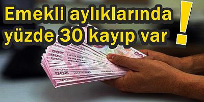 SGK uzmanı Erdursun: Emekli aylıklarında yüzde 30 kayıp var