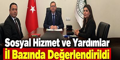 Sosyal Hizmet ve Yardımlar İl Bazında Değerlendirildi