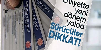Sürücüler dikkat: Ehliyete yeni düzenleme yolda