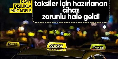 Taksiciler İçin Yeni Dönem Başlıyor