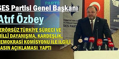 TERÖRSÜZ TÜRKİYE SÜRECİ MİLLÎ DAYANIŞMA BASIN AÇIKLAMASI