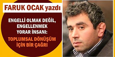 TOPLUMSAL DÖNÜŞÜM İÇİN BİR ÇAĞRI