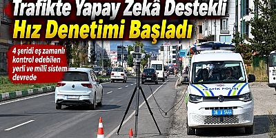 Trafikte Yapay Zekâ Destekli Hız Denetimi Başladı