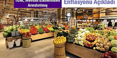 TÜİK, Mevsim Etkilerinden Arındırılmış Enflasyonu Açıkladı