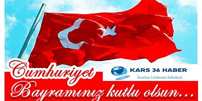 TÜM OKURLARIMIZIN CUMHURİYET BAYRAMINI KUTLUYORUZ