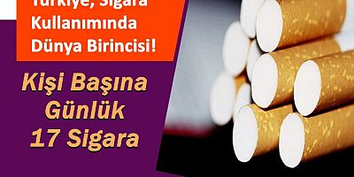 Türkiye, Sigara Kullanımında Dünya Birincisi! 