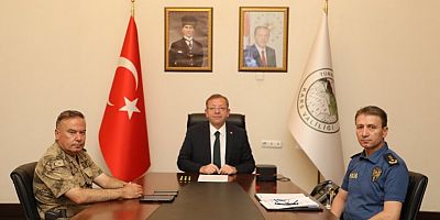 Vali Polat, Asayiş ve Güvenlik Toplantısı’na katıldı