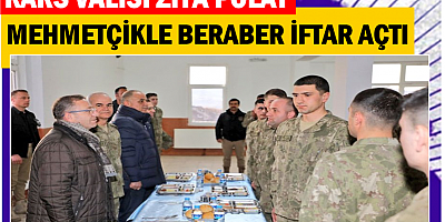 Vali Polat, Mehmetçiklerle İftar Programında Buluştu