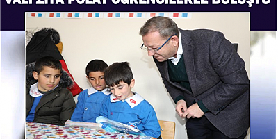Vali Polat, öğrencilerle buluştu