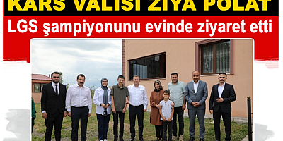 Vali Polat, Şampiyonu Evinde Ziyaret Etti