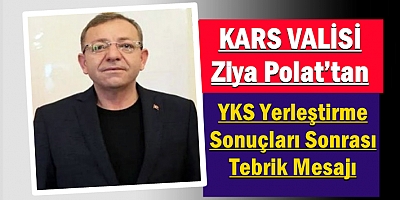 Vali Polat’tan YKS Yerleştirme Sonuçları Sonrası Tebrik Mesajı