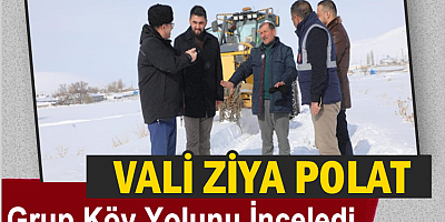 Vali Ziya Polat, Karakale-Hacıhalil Grup Köy Yolunu İnceledi
