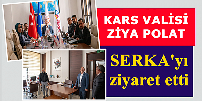 Vali Ziya Polat, Serhat Kalkınma Ajansı'nı ziyaret etti