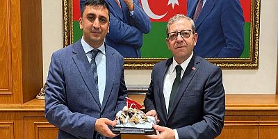 Vali Ziya Polat’tan Başkonsolos Zeynalov’a Ziyaret