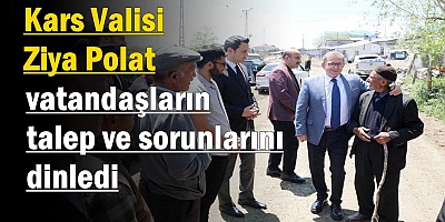 Vali Ziya Polat, vatandaşların talep ve sorunlarını dinledi