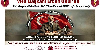VHO Başkanı Ercan Ödül'ün Mesajı
