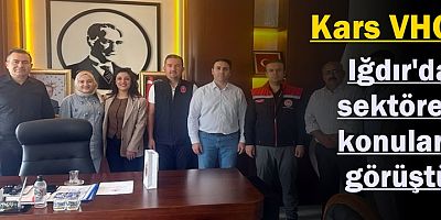 VHO, sektörel gelişmeleri ve mesleki konuları görüştü